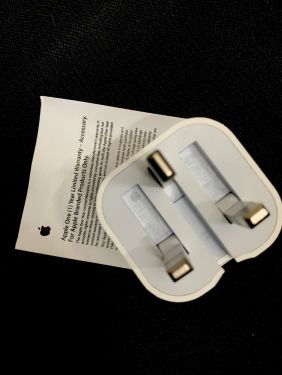 Official 20W iPhone PD Charger - 3PIN Plug Fast iPhone Charger With Type-C to Lightning Cable